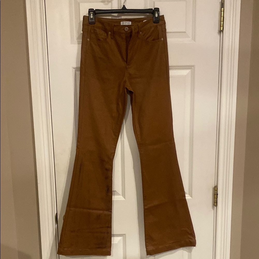 Brown Flared Pants